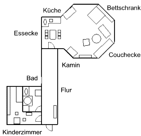 Grundriss (schematisch und unmastblich)